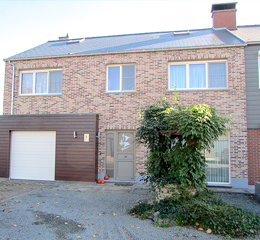 Gevelrenovatie met crepi in Sint-Gillis-Waas