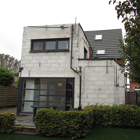 Voor renovatie